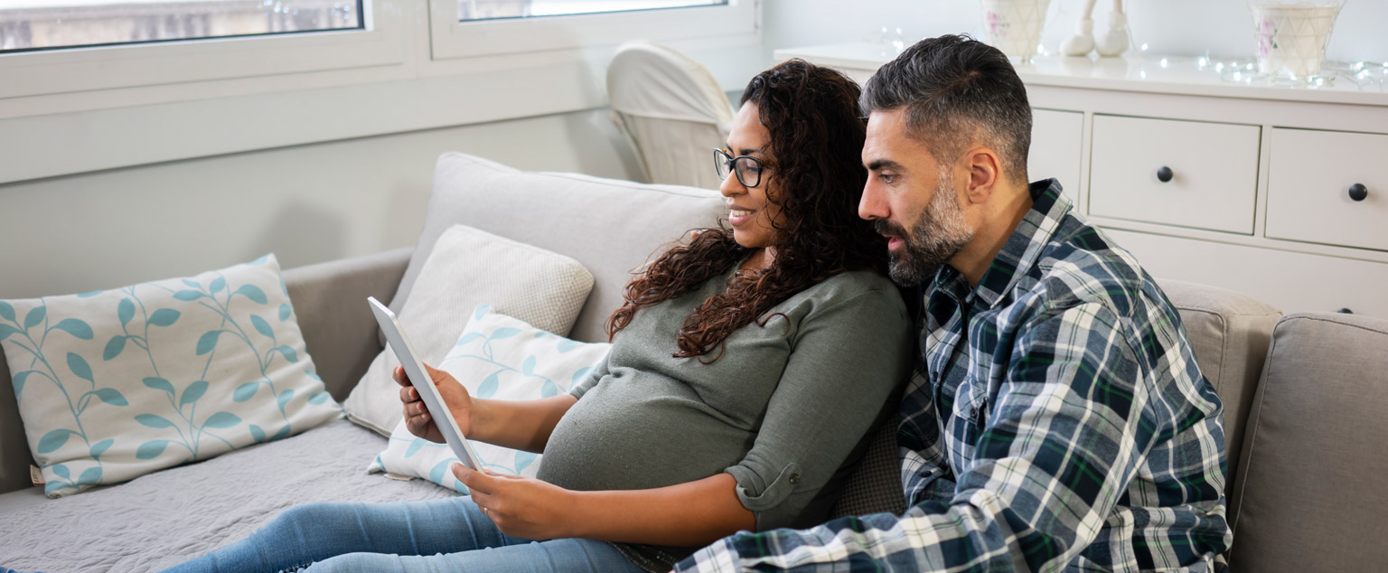 main partners prepare for baby